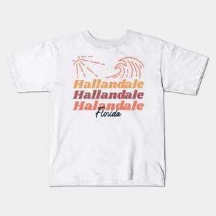 Hallandale Beach Florida Kids T-Shirt